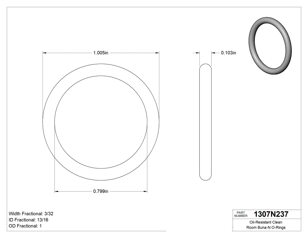 Technical drawing - 1307N237